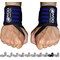 Wrist Wraps & Straps for Gym & Weightlifting (18 inch) - Essential Weight Lifting Wrist Wraps & Gym Wrist Straps Support for Optimal Powerlifting Performance For Women & Men - Black/DK Blue